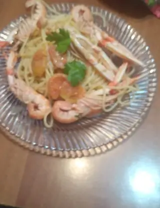Ricetta Spaghetti con scampi alla Busara di kut
