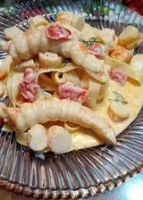 Ricetta Tagliolini al Brandy con code di Gamberi