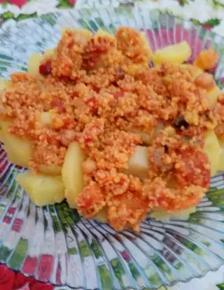Ricetta Cous cous di verdure  e patate con  pomodoro di kut