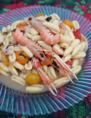 Ricetta Cavatelli con sugo di mare al datterino giallo di kut