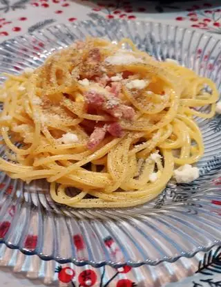 Ricetta Carbonara versione pancetta con uovo intero senza grumi di kut