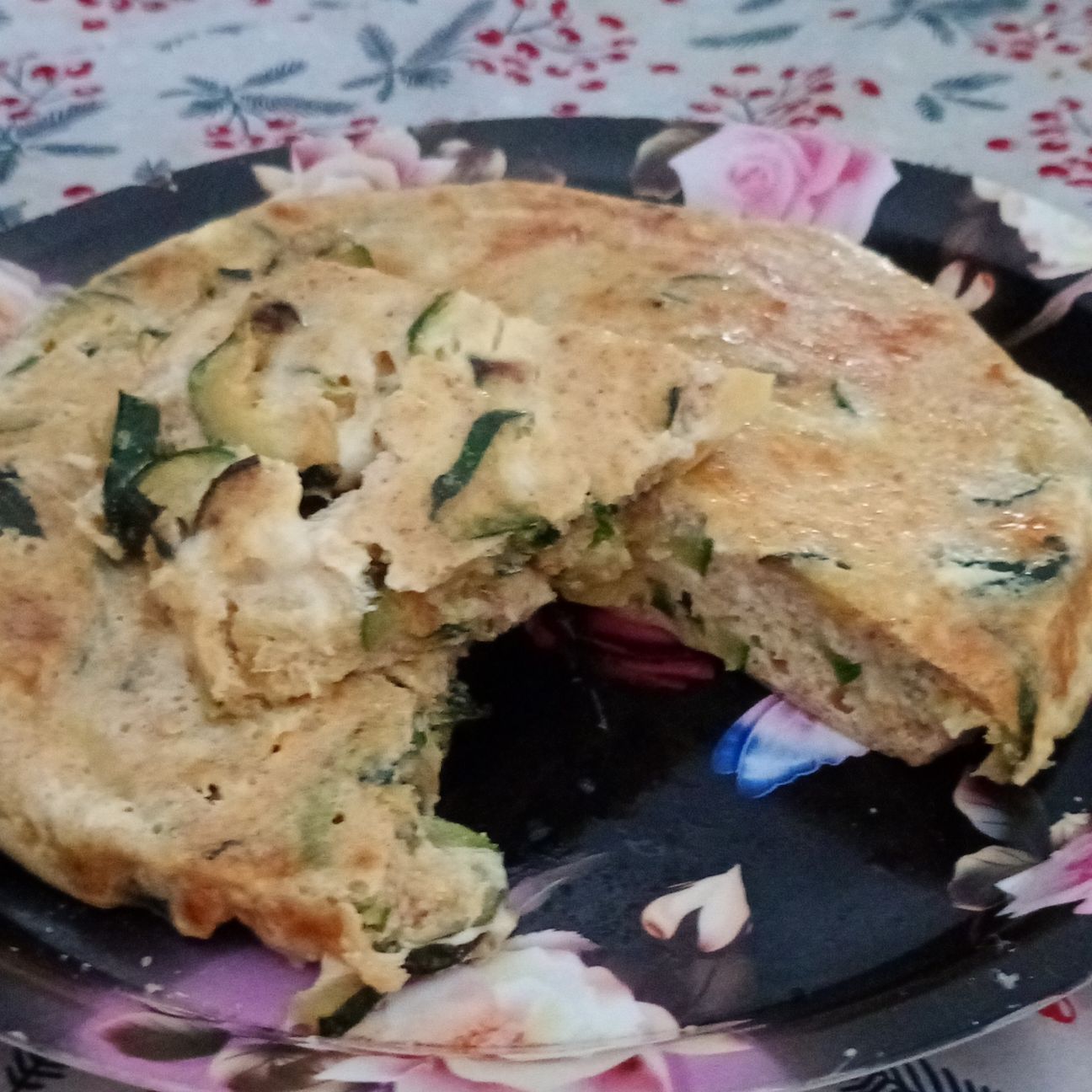 Frittata di zucchine al forno