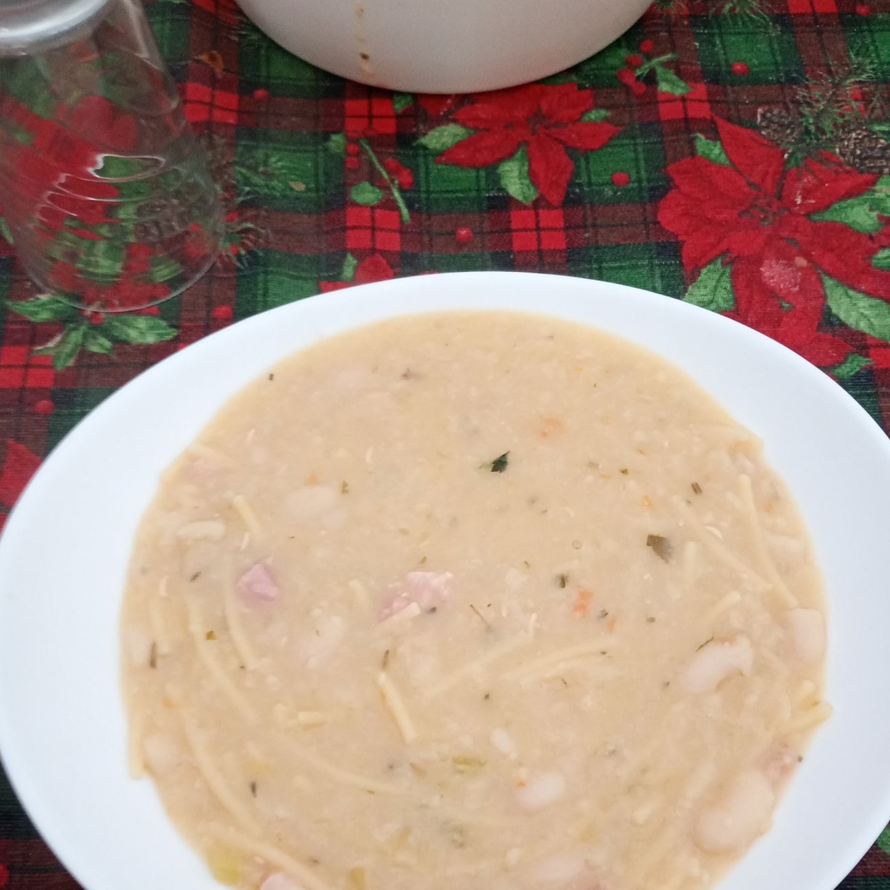 Crema di fagioli con pasta