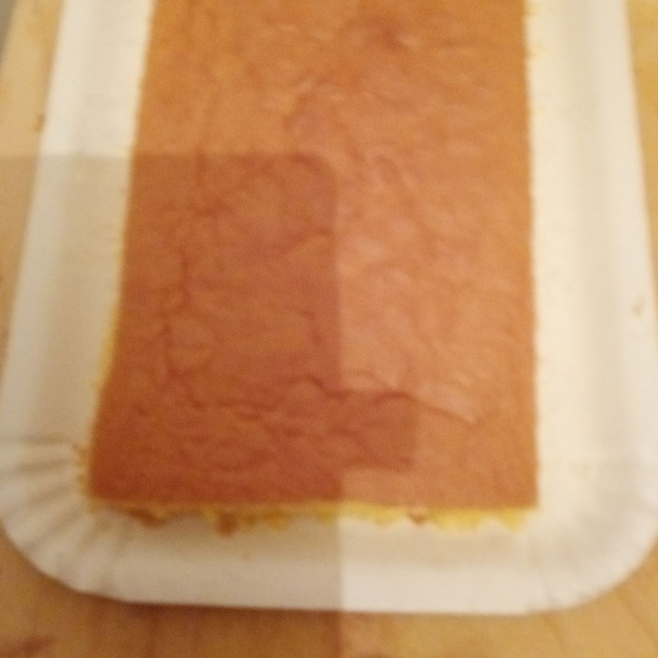 Pan di Spagna perfetto rettangolare