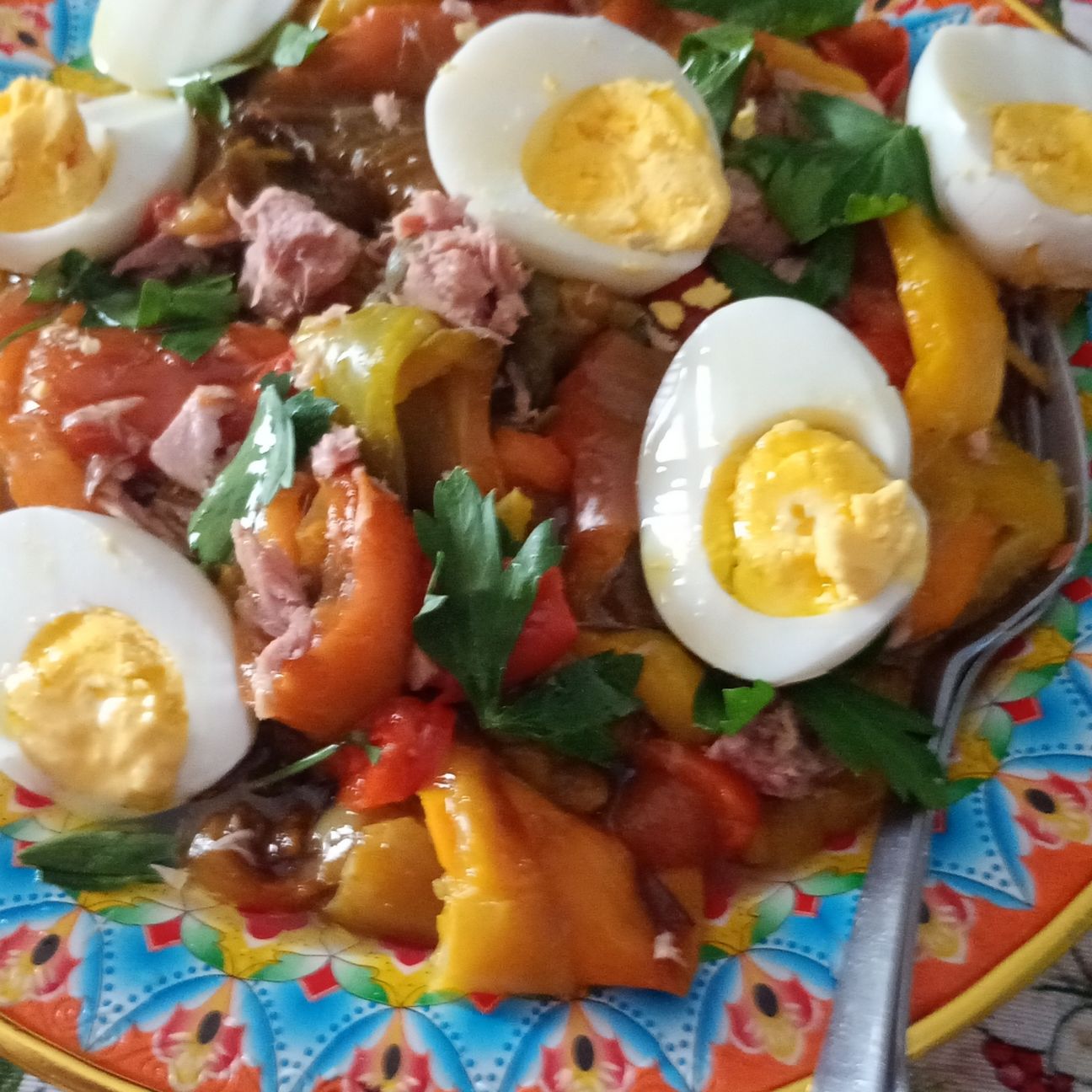 La migliore insalata d Peperoni e Tonno