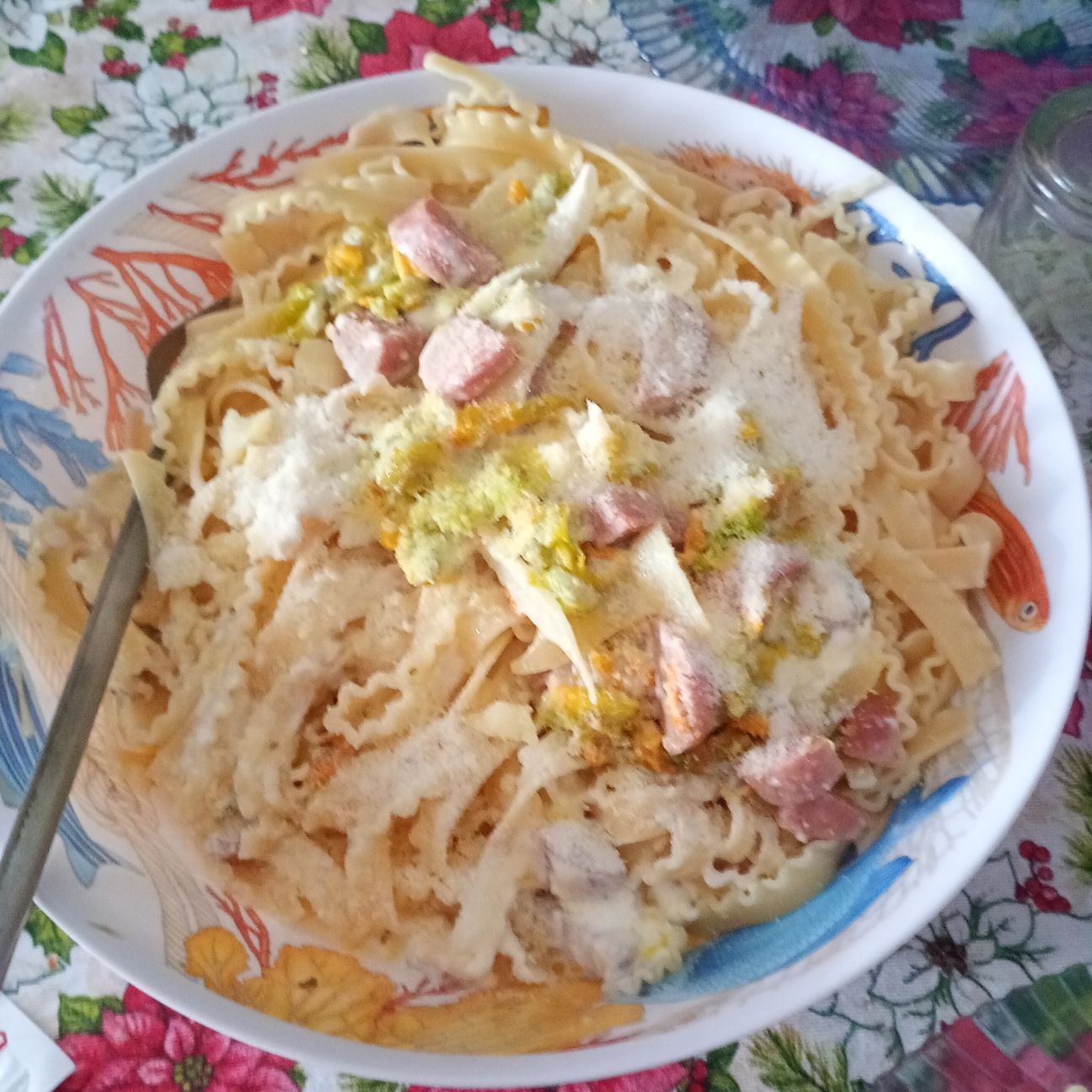 Tripolina Salsiccia di Norcia con Fiori di zucchina e Formaggio Sardo