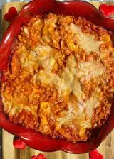 Ricetta Lasagne al forno al ragù di pollo e besciamella senza lattosio