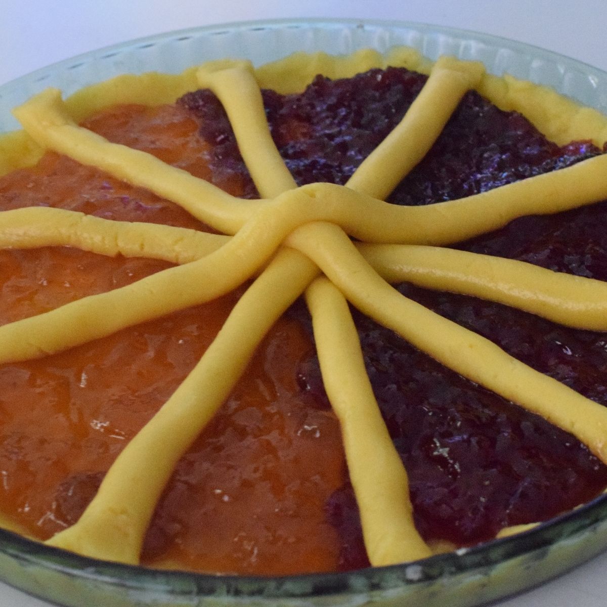 Crostata a raggiera