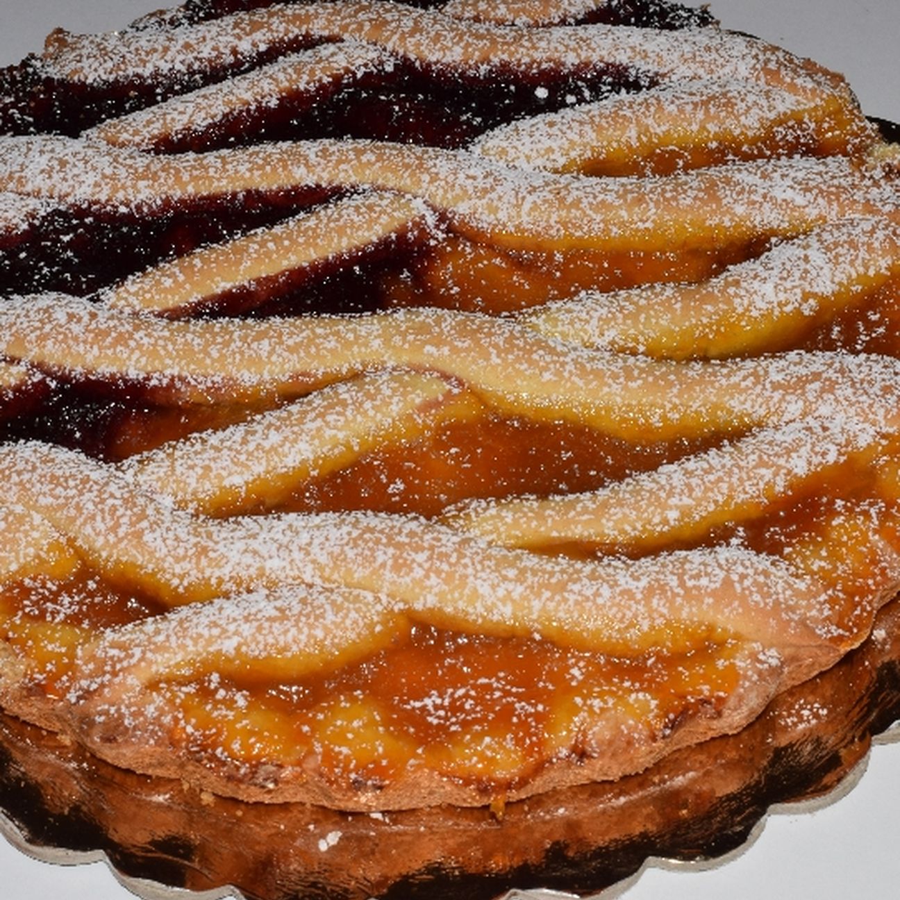 Crostata bicolore