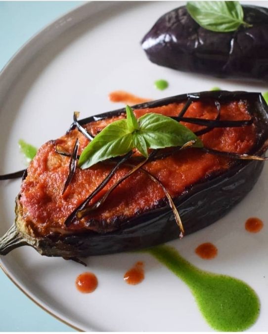 Parmigiana nella melanzana