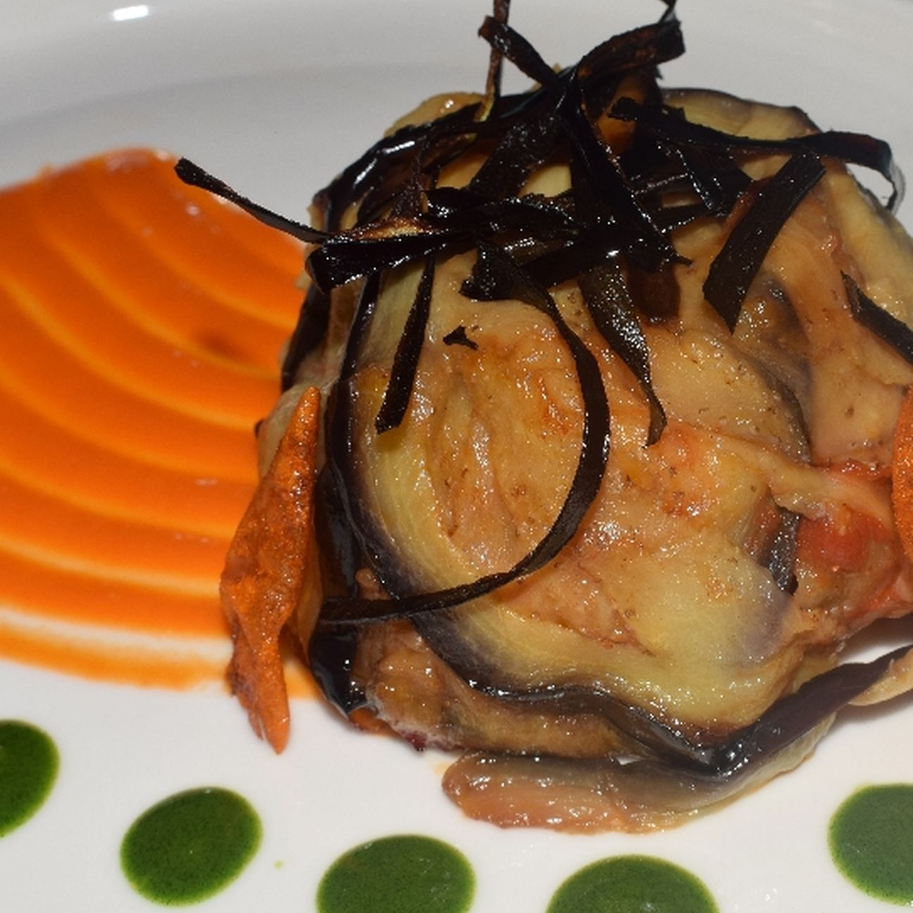 Mini timballo di melanzane