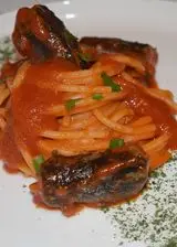 Ricetta Spaghetti al sugo di anguille #apranzodainonni
