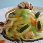 Ricetta Linguine alla crema di zucchine e seppie