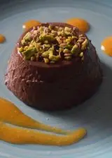 Ricetta Budino al cioccolato con salsa di cachi