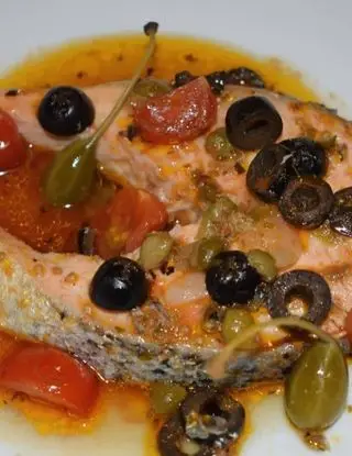 Ricetta Salmone alla mediterranea di Mamy.chef75