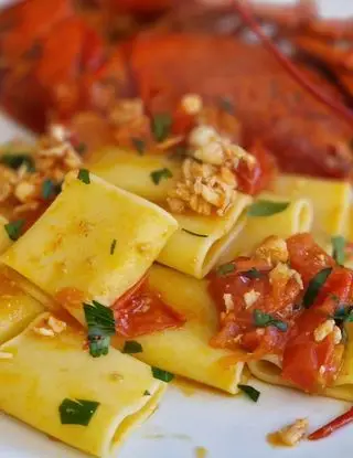 Ricetta Paccheri all'astice. di Mamy.chef75