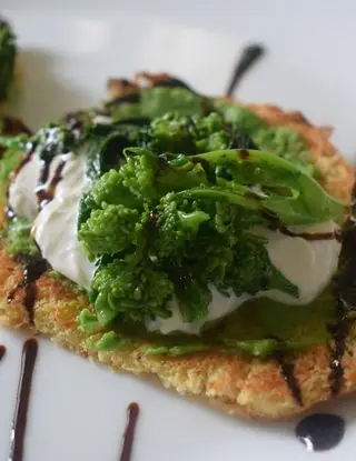 Ricetta Bruschetta di panettone con cime di rapa e stracciatella di Mamy.chef75