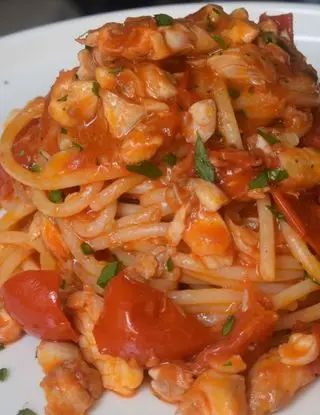 Ricetta Spaghetti triglie e pomodorini di Mamy.chef75