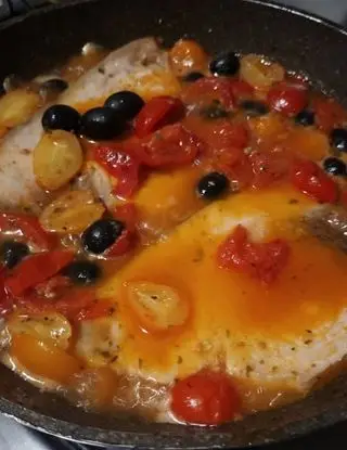 Ricetta Pesce spada alla mediterranea di Mamy.chef75