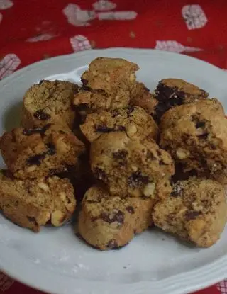 Ricetta Tozzetti integrali con nocciole e cioccolato di Mamy.chef75