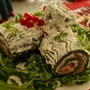 Ricetta Tronchetto di Natale salato #NataleAltaCucina di Mamy.chef75