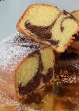 Ricetta Ciambella marmorizzata all'arancia