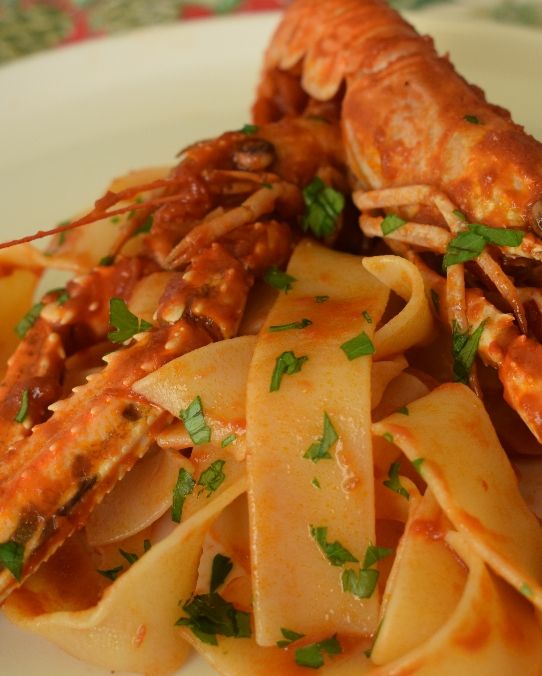 Pappardella agli scampi #NataleAltaCucina