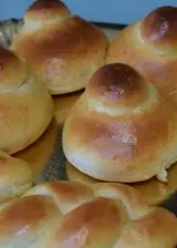 Ricetta Brioches col tuppo e trecce