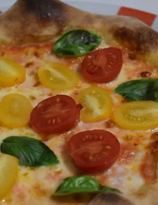 Ricetta Pizza margherita con pomodorini di Mamy.chef75