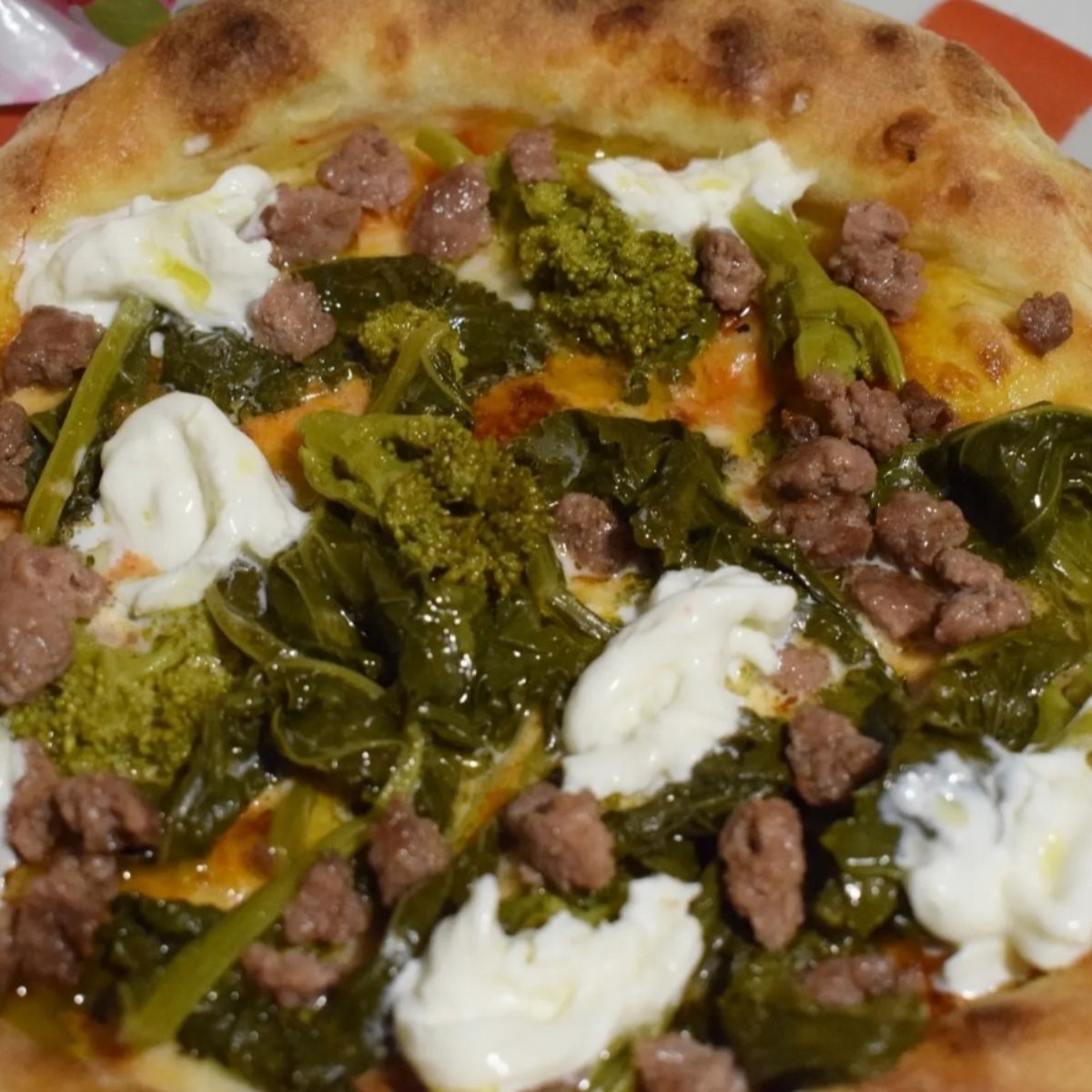 Pizza pugliese.