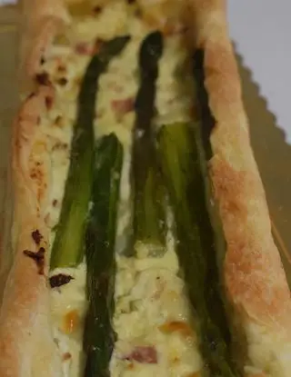 Ricetta Torta salata con asparagi ricotta e spek. di Mamy.chef75