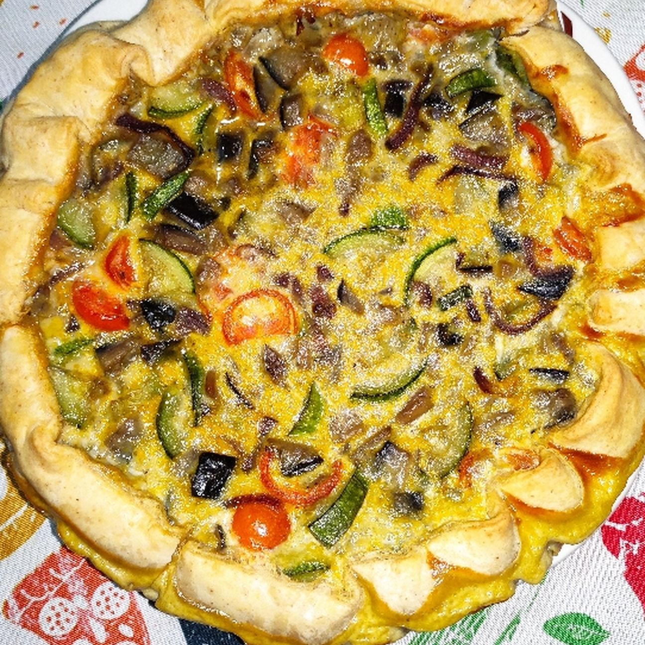 Torta salata vegetariana