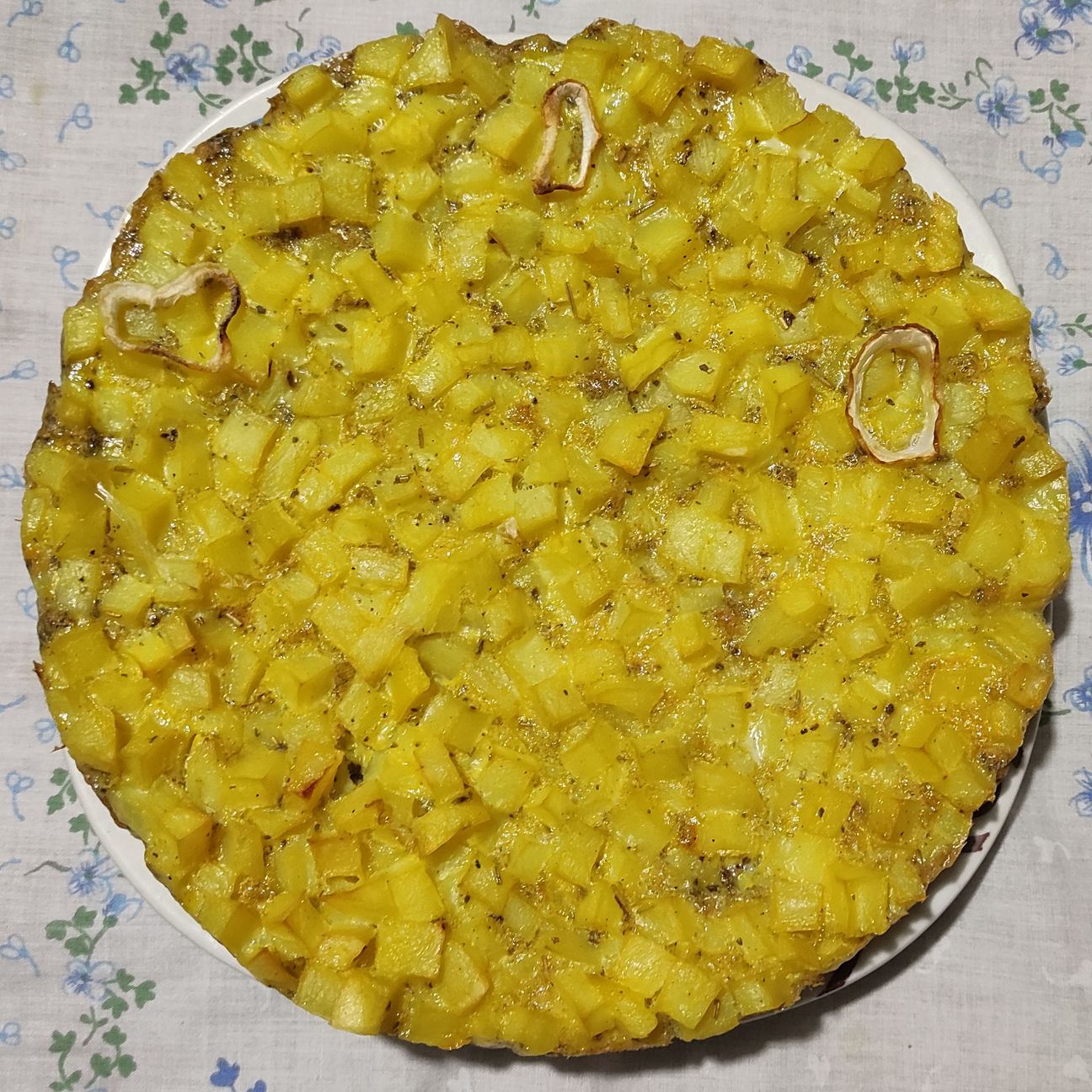 Frittata di patate al forno