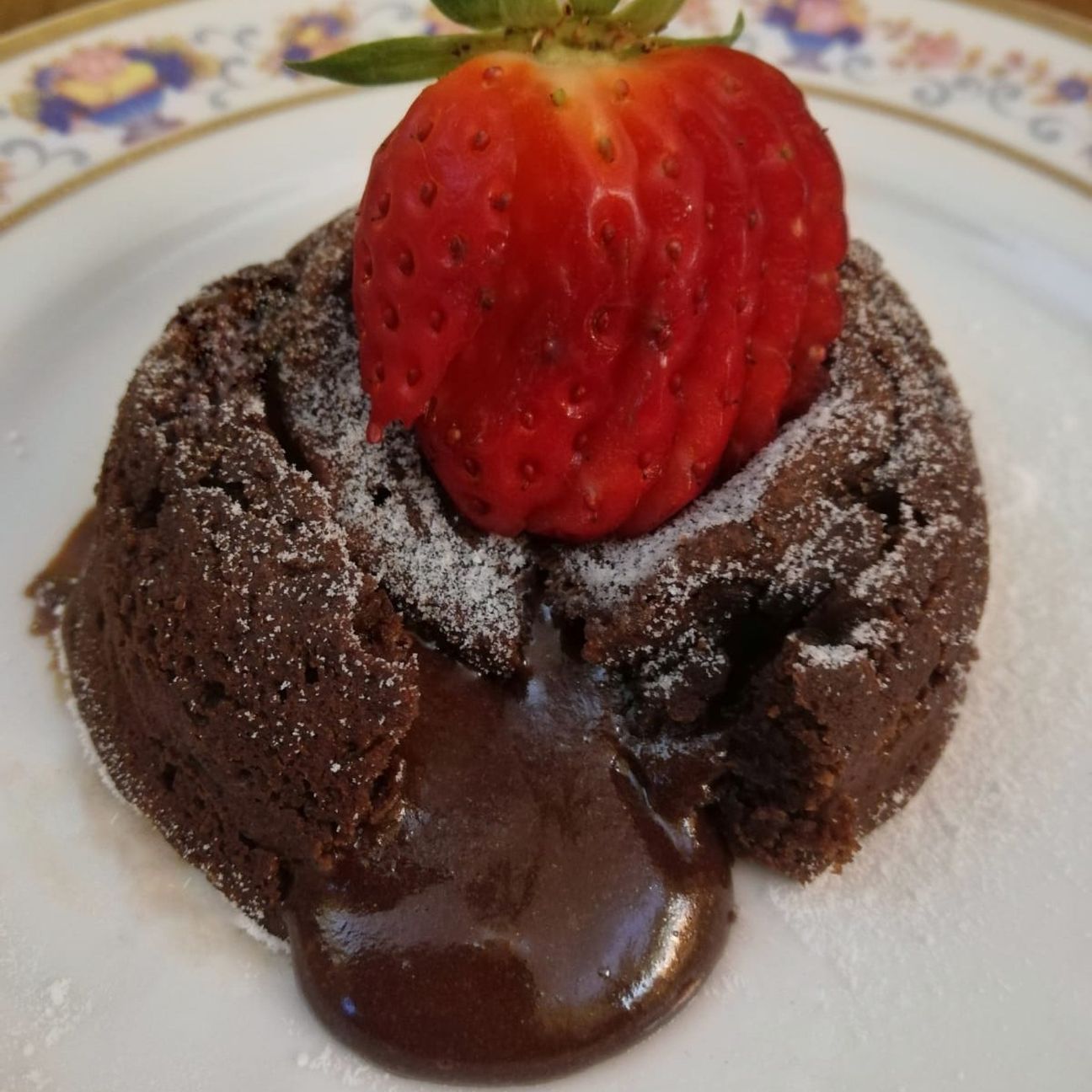Tortino al cioccolato con cuore fondente