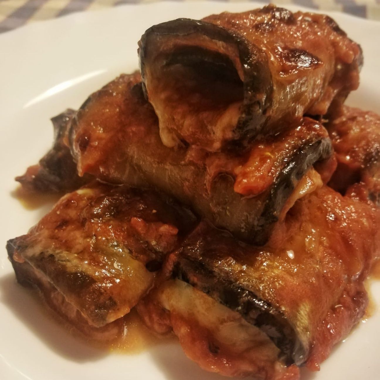 Involtini di melanzane