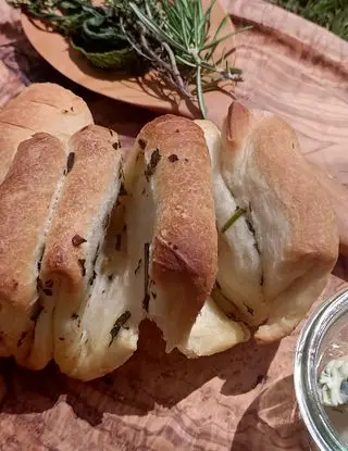 Ricetta Pane fisarmonica alle erbe di Loredana1