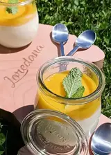 Ricetta Panna cotta con mango