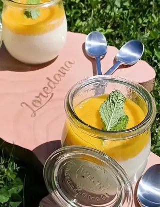Ricetta Panna cotta con mango di Loredana1
