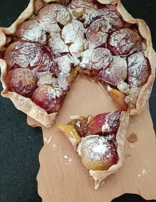 Ricetta Crostata di nettarine e amaretti di Loredana1