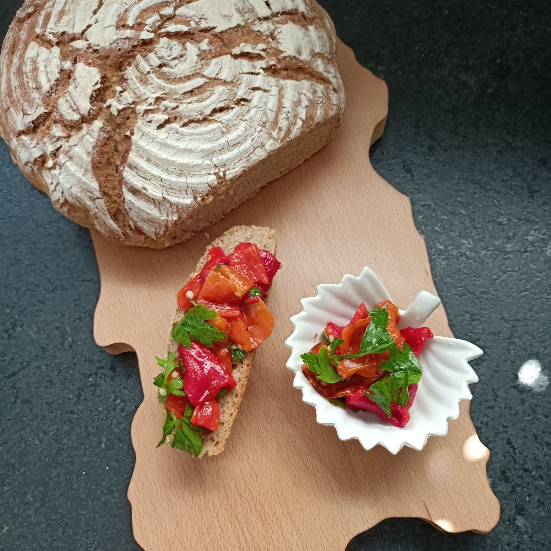 Pane con farina Petra 1 e lievito madre