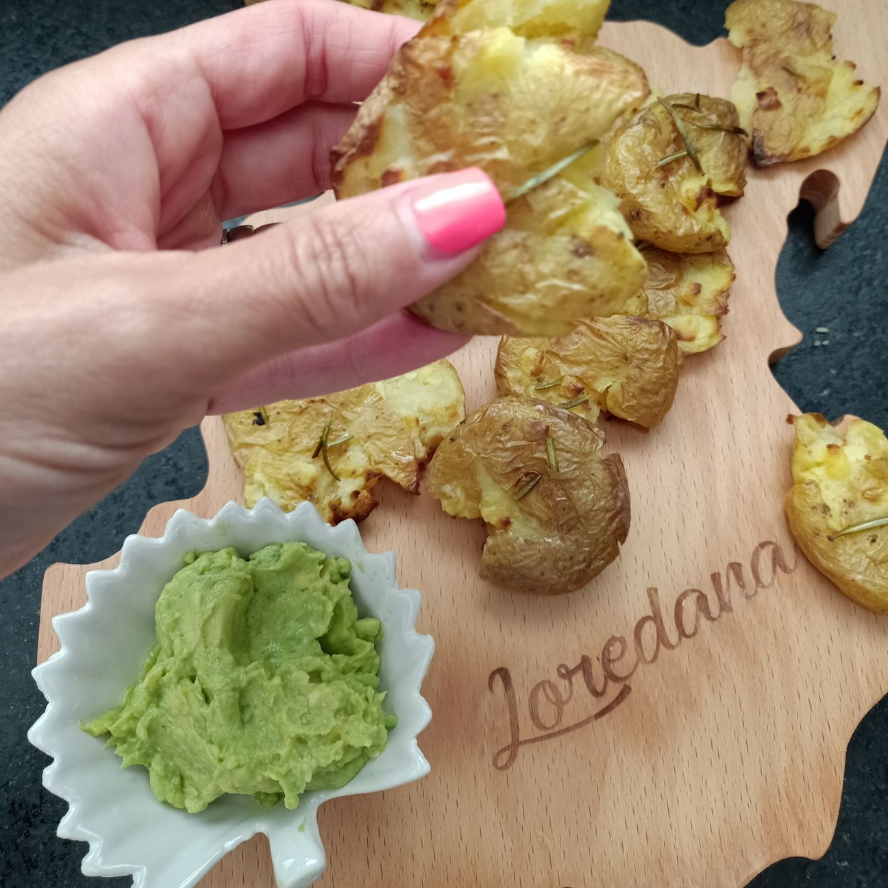 Smashed patatoes