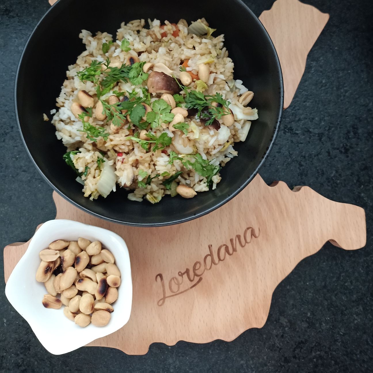 Riso fritto con verdure