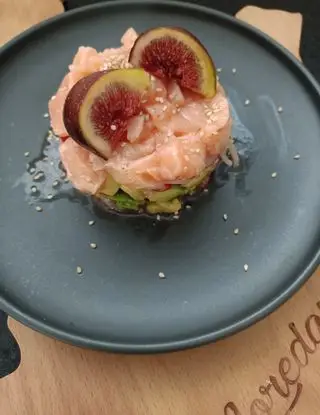 Ricetta Tartaro di salmone con avocado e fichi di Loredana1