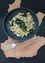 Ricetta Spätzle con spinaci