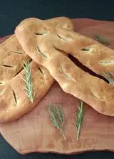 Ricetta Fougasse con timo e rosmarino