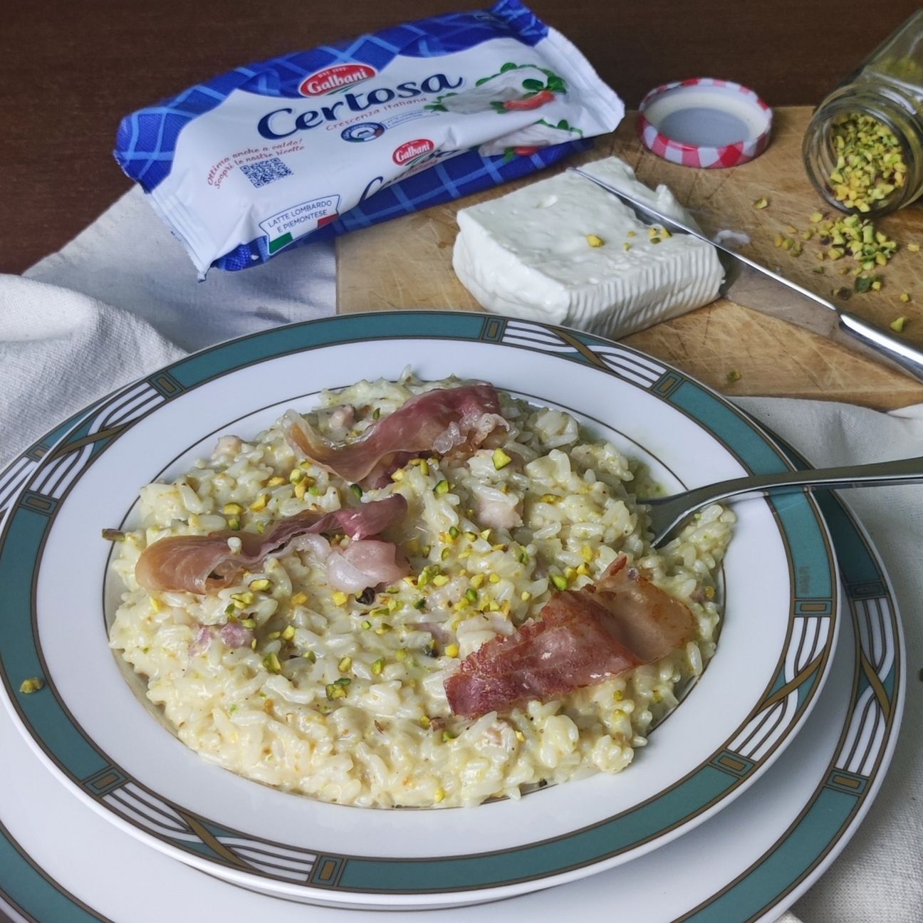 Risotto al pistac-certosa