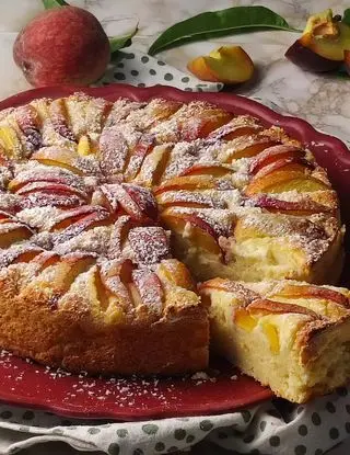 Ricetta Torta con yogurt, cocco e pesche di giovanna.1981