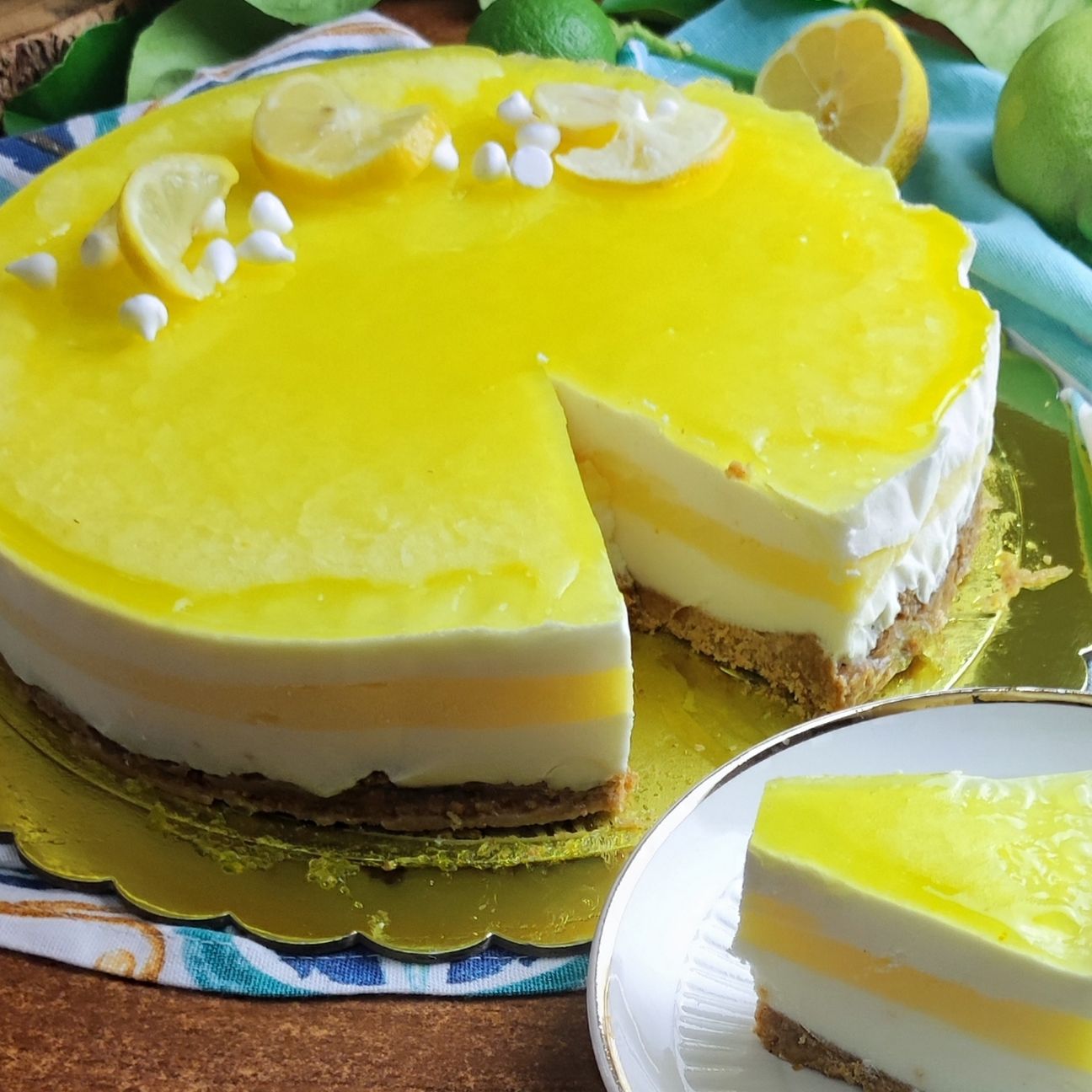 Cheesecake al limone