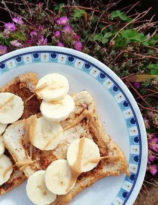Ricetta Fit french toast, banana e burro d'arachidi di cucina.casamia