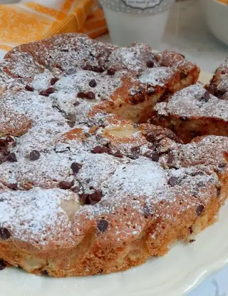 Ricetta Torta di pere e gocce di cioccolato senza glutine di fornelli_senza_glutine